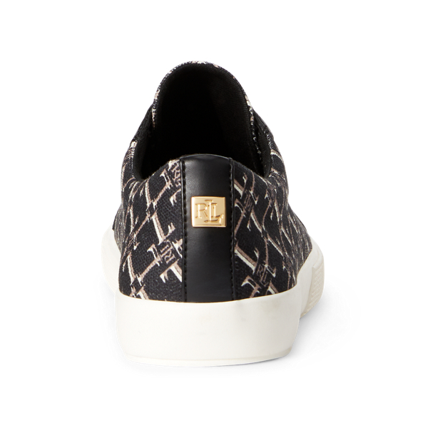 Black Heritage Logo Jaycee Canvas Logo Trainer Lauren 3