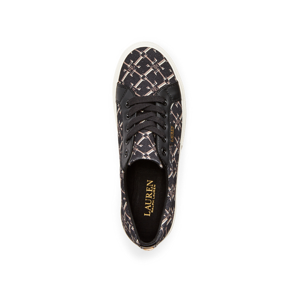 Black Heritage Logo Jaycee Canvas Logo Trainer Lauren 4