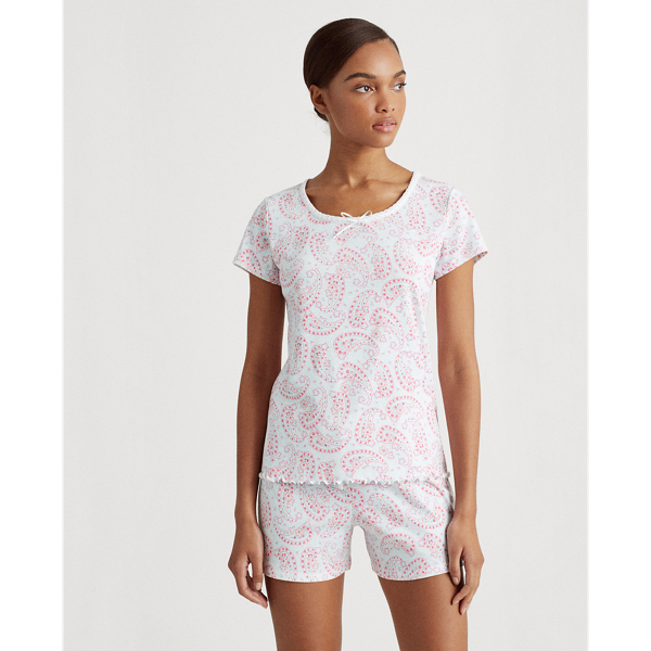 Paisley Paisley Boxer Pajama Set Lauren 1
