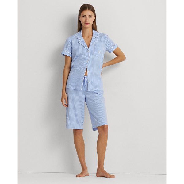 Cotton Bermuda PJ Set Ralph Lauren