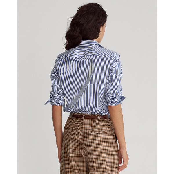 Navy/Blue Classic Fit Striped Shirt Polo Ralph Lauren 5