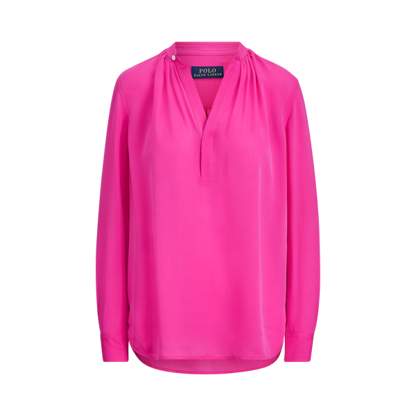 Silk-Blend Blouse Polo Ralph Lauren in 1