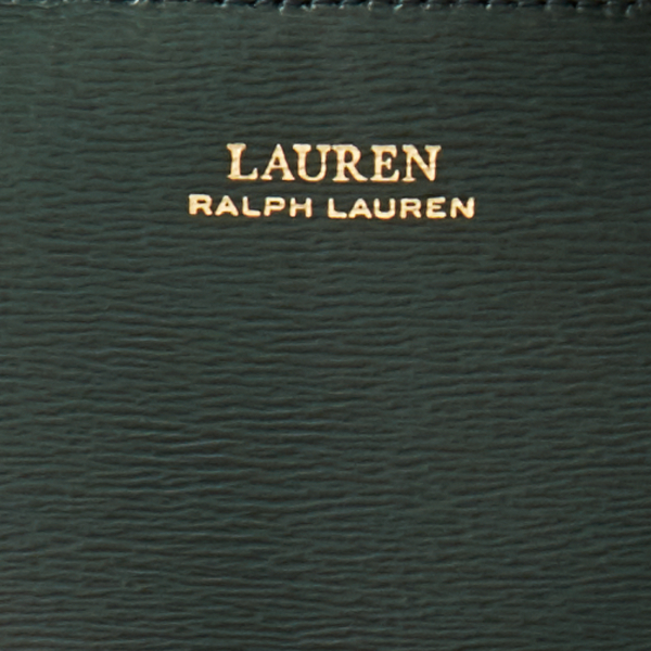 Green Saffiano Leather Tote Lauren 5