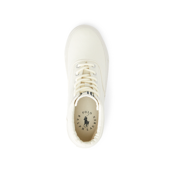 Hoher Sneaker Bryn Polo Ralph Lauren in Creme 4