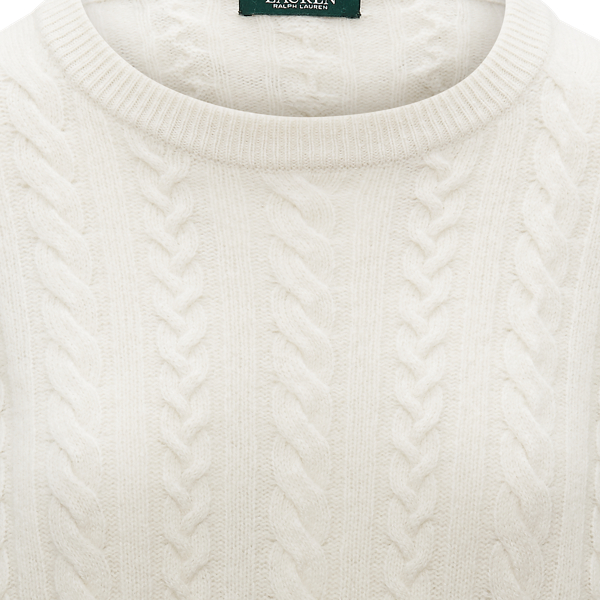 Mascarpone Cream Cashmere-Blend Jumper Lauren 5