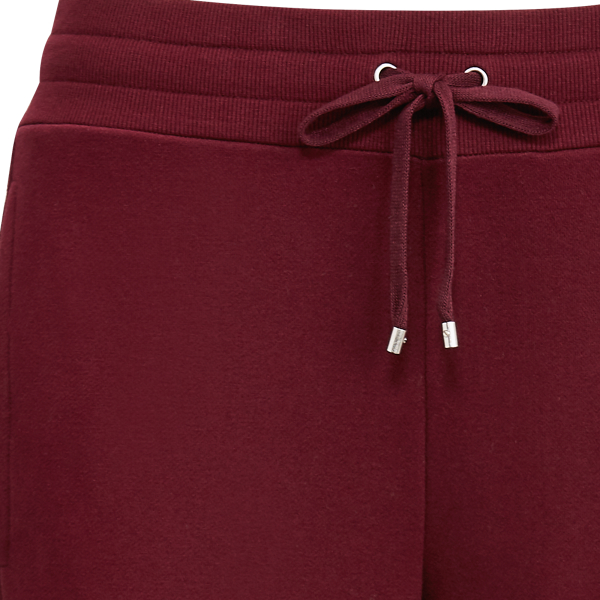 Pinot Noir/Cream Terry Track Pant Lauren 5