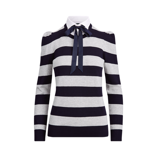 Collared Cotton Jumper Lauren 1