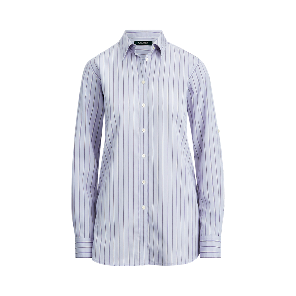 Chemise ray&eacute;e en coton Lauren en 1