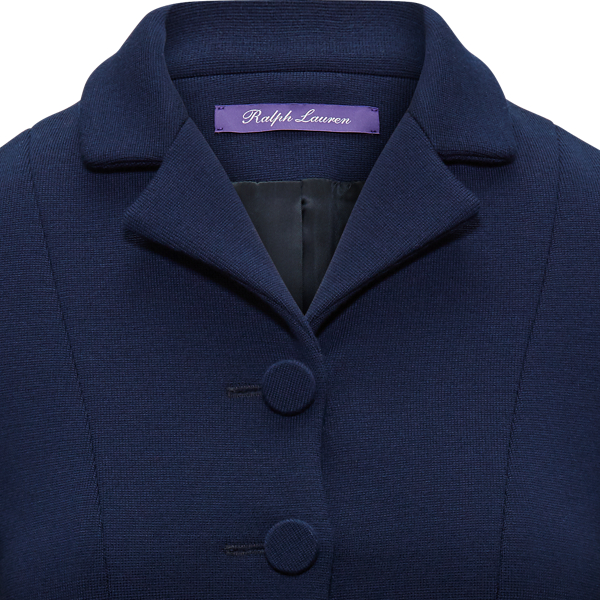 Navy-410 Jordyn Merino Wool Jacket Ralph Lauren Collection 8