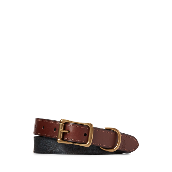 Tartan Faux-Leather Belt Polo Ralph Lauren 1