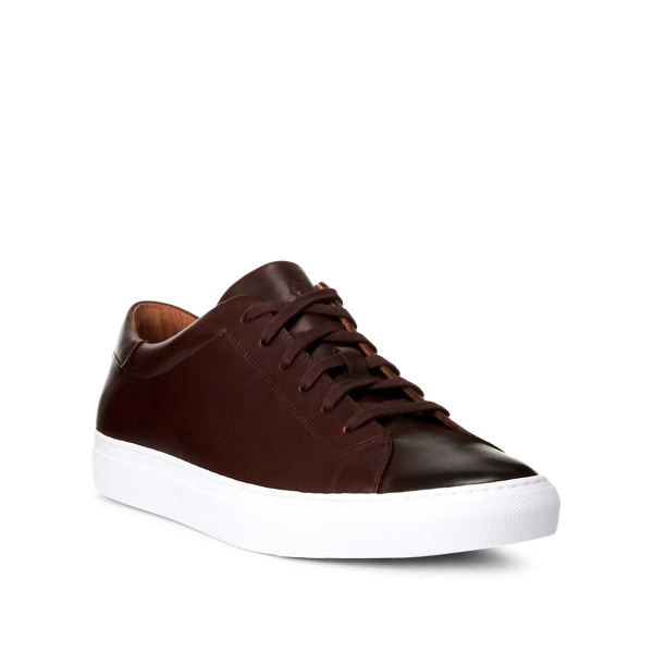 Ralph lauren men's leather shoes best sale