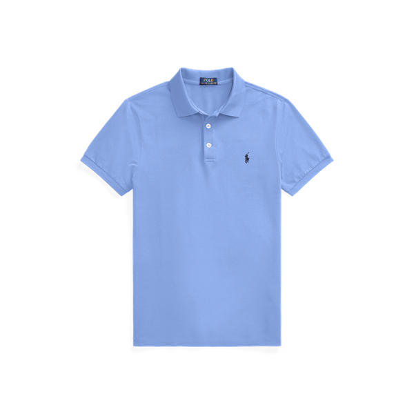 Harbor Island Blue/Navy The Iconic Classic Fit Mesh Polo Polo Ralph Lauren 2
