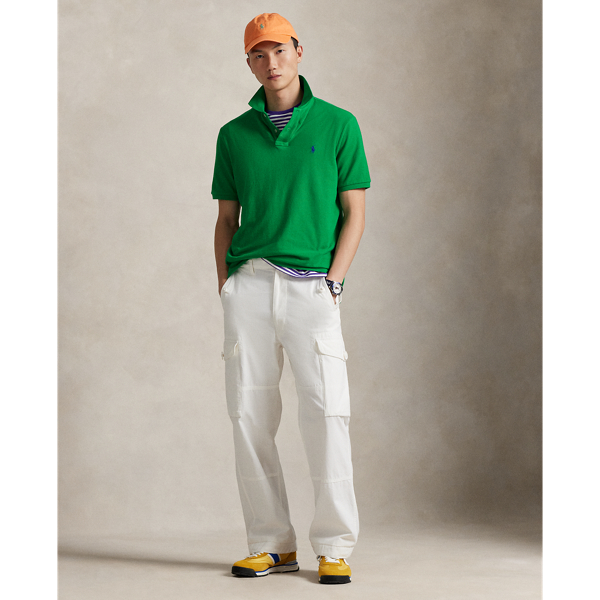 Billiard/Royal Blue The Iconic Classic Fit Mesh Polo Polo Ralph Lauren 4