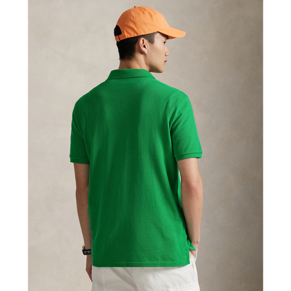 Billiard/Royal Blue The Iconic Classic Fit Mesh Polo Polo Ralph Lauren 5