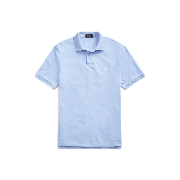 Office Blue The Iconic Classic Fit Mesh Polo Polo Ralph Lauren 2