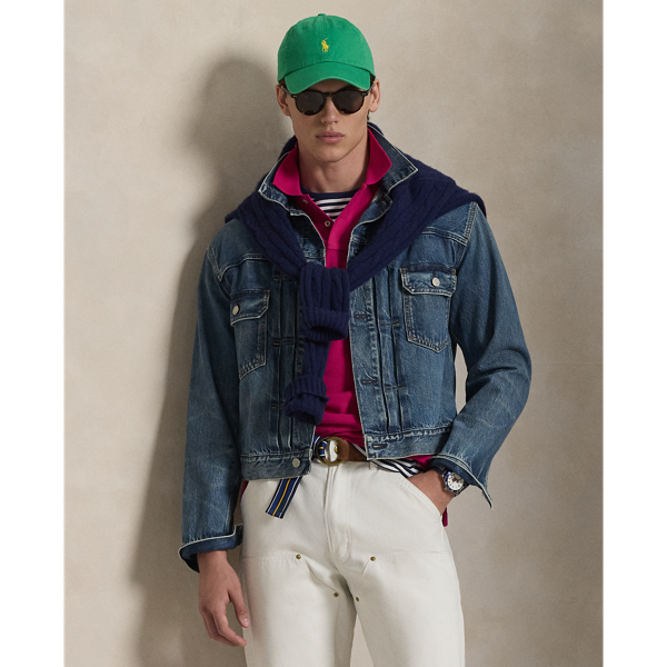 Pink Sky The Iconic Classic Fit Mesh Polo Polo Ralph Lauren 7