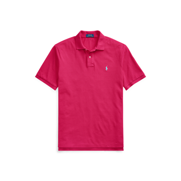 Pink Sky The Iconic Classic Fit Mesh Polo Polo Ralph Lauren 2