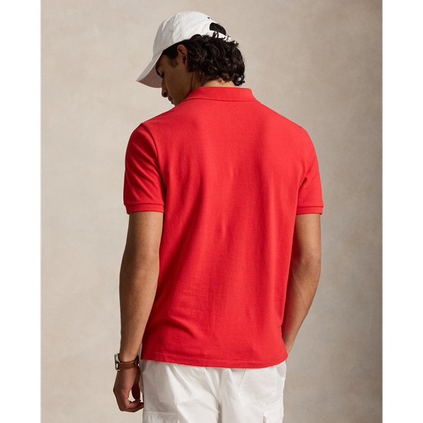 Petal Rose The Iconic Classic Fit Mesh Polo Polo Ralph Lauren 4