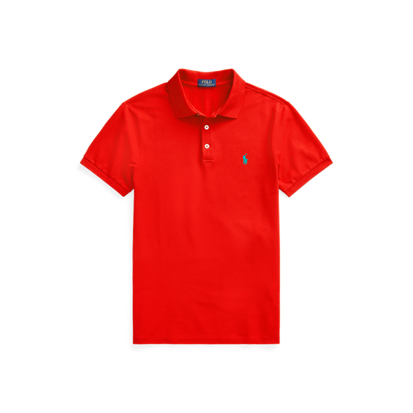 Petal Rose The Iconic Classic Fit Mesh Polo Polo Ralph Lauren 2