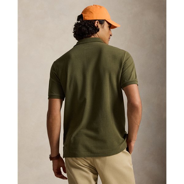 Canopy Olive The Iconic Classic Fit Mesh Polo Polo Ralph Lauren 5