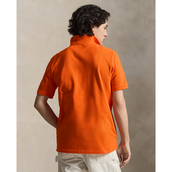 Sailing Orange/Royal The Iconic Classic Fit Mesh Polo Polo Ralph Lauren 5