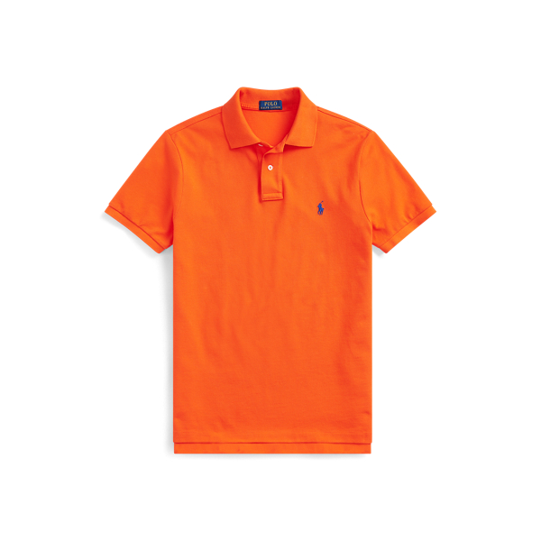 Sailing Orange/Royal The Iconic Classic Fit Mesh Polo Polo Ralph Lauren 2