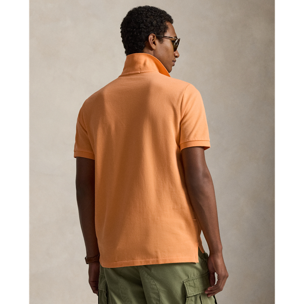 Key West Orange/White The Iconic Classic Fit Mesh Polo Polo Ralph Lauren 5