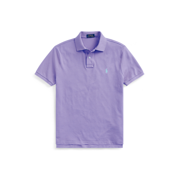 Cactus Purple The Iconic Classic Fit Mesh Polo Polo Ralph Lauren 2