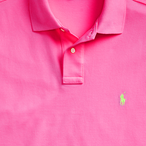 Dalia Pink The Iconic Classic Fit Mesh Polo Polo Ralph Lauren 7