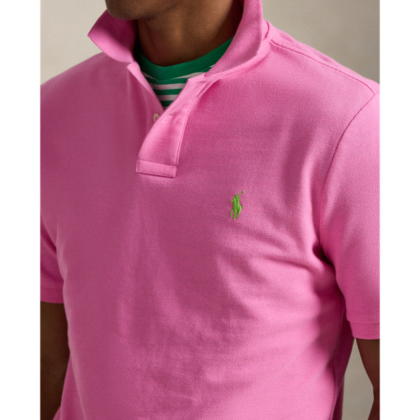 Dalia Pink The Iconic Classic Fit Mesh Polo Polo Ralph Lauren 6