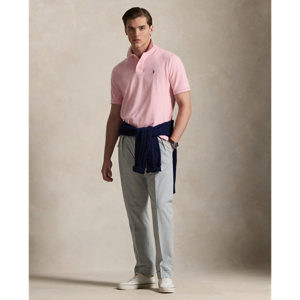 Classic-Fit Poloshirt aus Piqu&eacute; Polo Ralph Lauren in Carmel-Rosa/Blau 4