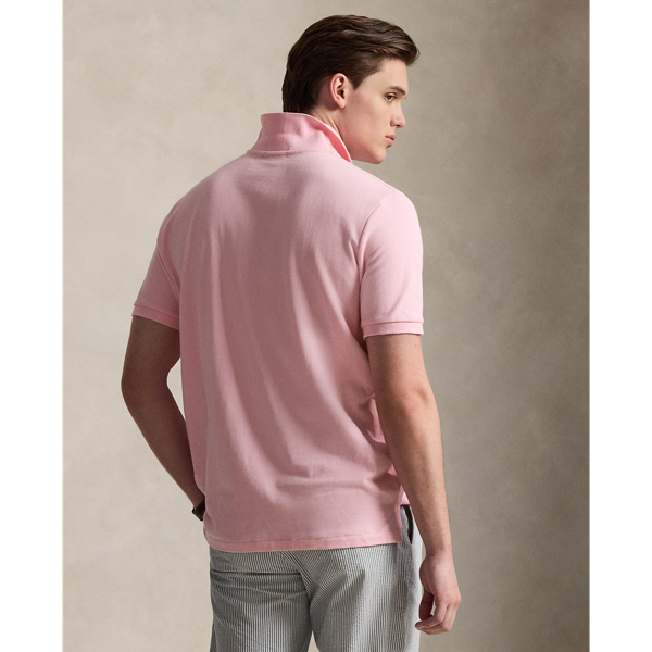 Classic-Fit Poloshirt aus Piqu&eacute; Polo Ralph Lauren in Carmel-Rosa/Blau 5