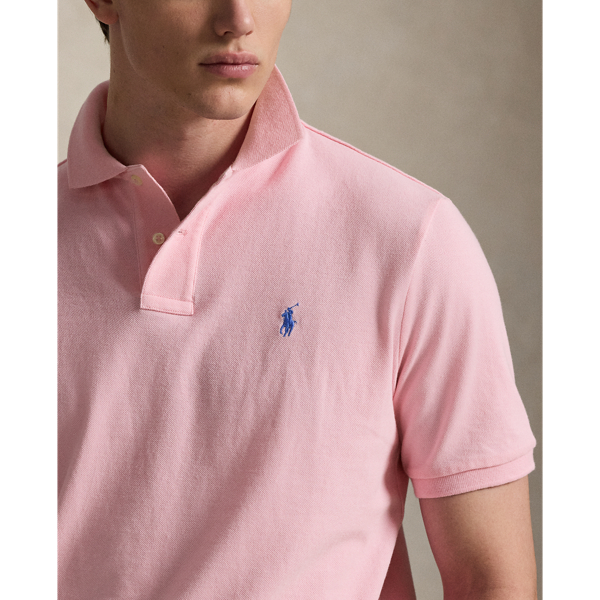 Classic-Fit Poloshirt aus Piqu&eacute; Polo Ralph Lauren in Carmel-Rosa/Blau 6