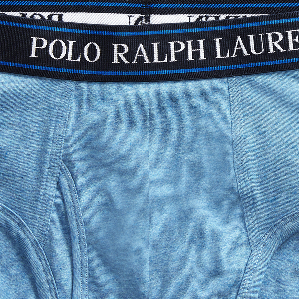 Blue Saturn Stretch Low-Rise Brief 4-Pack Polo Ralph Lauren 8