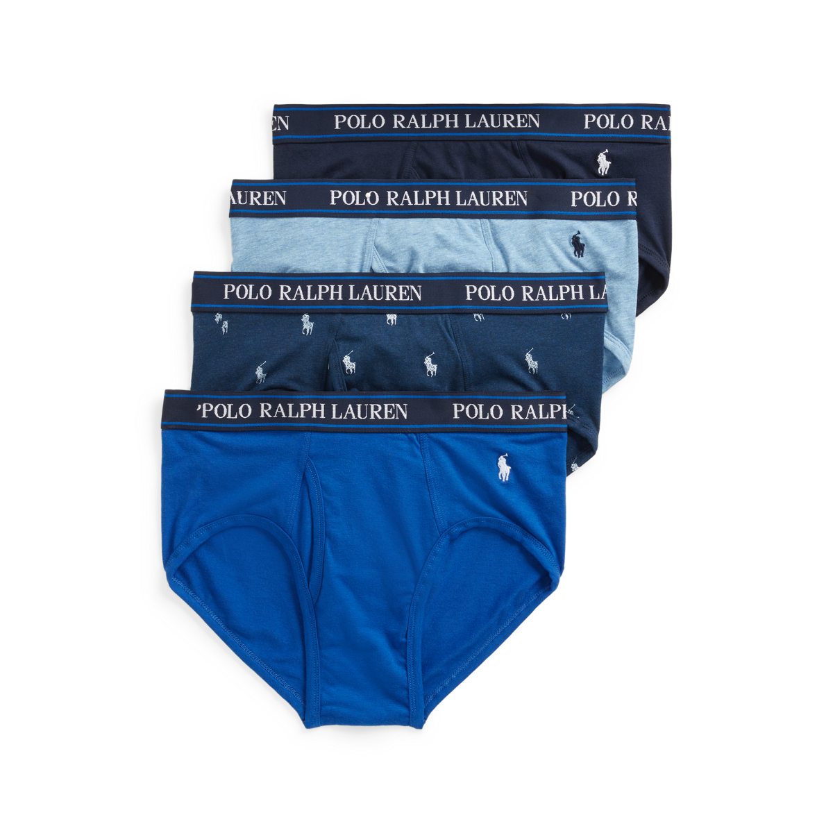 Men s Stretch Low Rise Brief 4 Pack Ralph Lauren