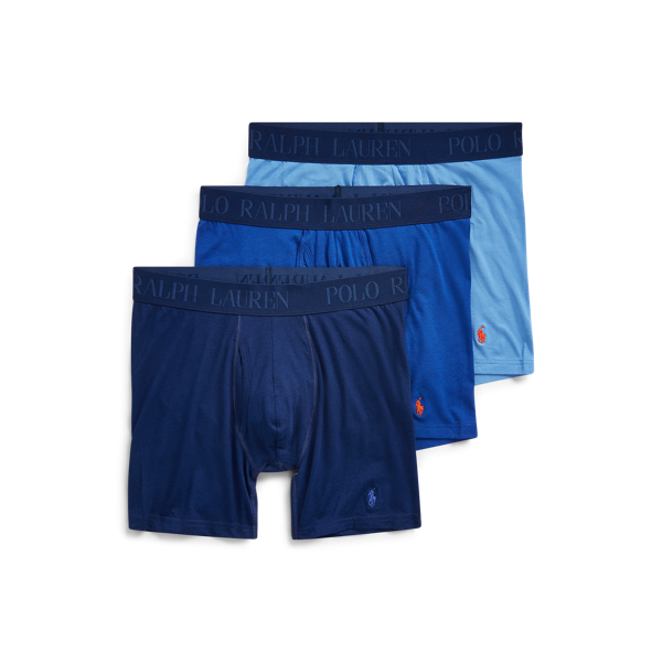 US購入 お買い得★Polo Ralph Lauren Boxer Brief Set 5枚セット Polo Ralph Lauren Men's 5-Pack Classic Cotton Boxer Briefs