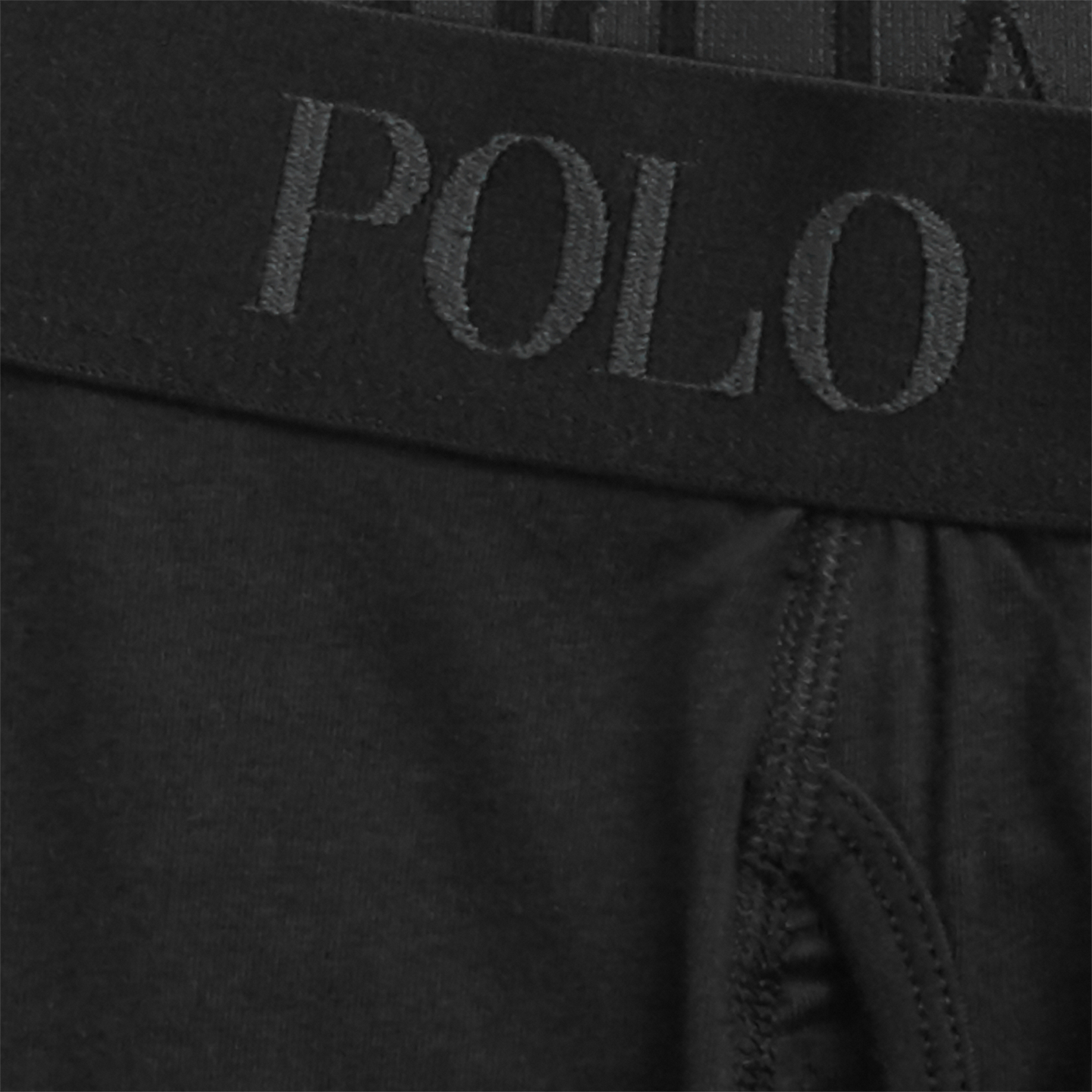 Трусы-боксеры для мужчин, хлопок, модал, 3 шт. — Ralph Lauren, цвет: Чёрный — фото 4