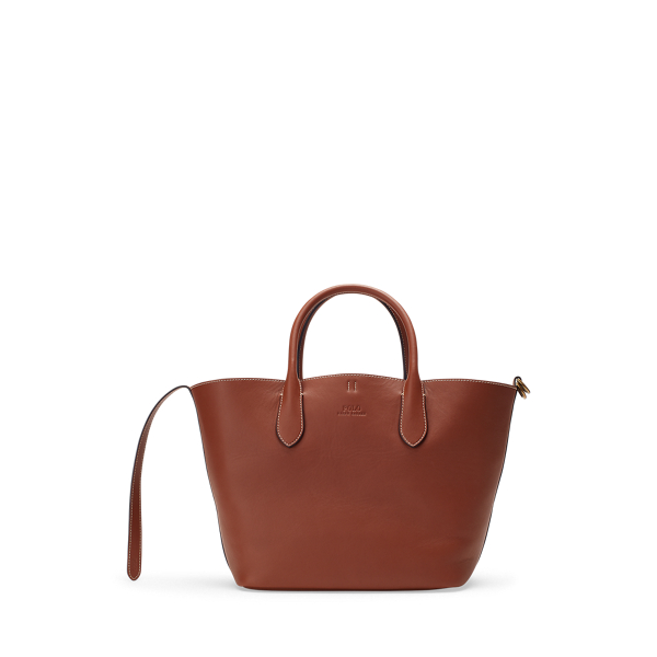 Bellport Leather Medium Tote Polo Ralph Lauren 1