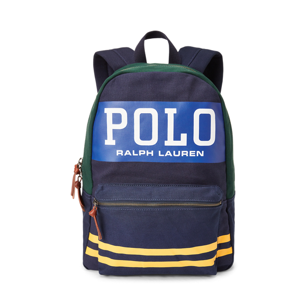 Rucksack Polo aus Segeltuch
