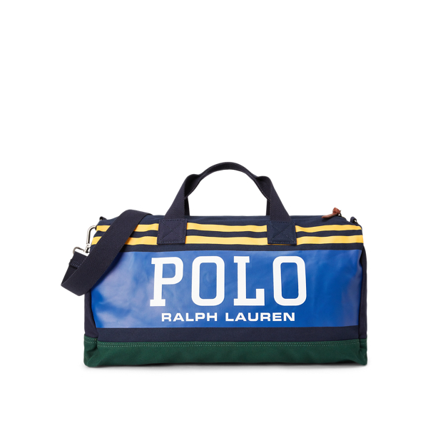 Navy Polo Canvas Duffel Bag Polo Ralph Lauren 3