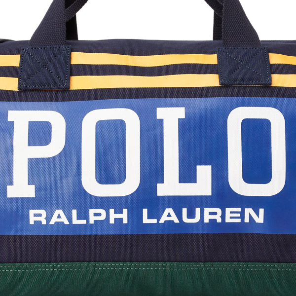 Navy Polo Canvas Duffel Bag Polo Ralph Lauren 5