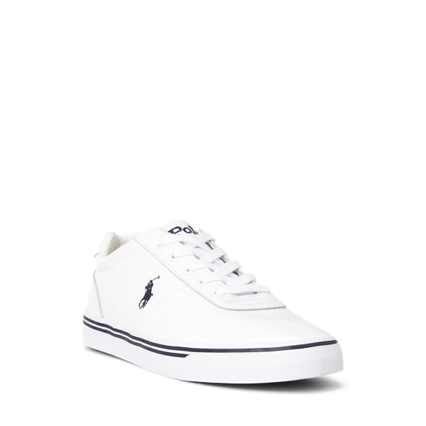 Ceramic White Hanford Leather Trainer Polo Ralph Lauren 2