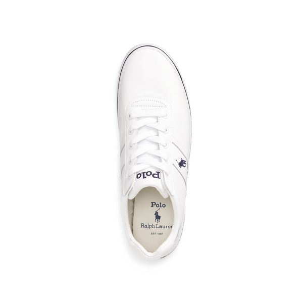 Ceramic White Hanford Leather Trainer Polo Ralph Lauren 4