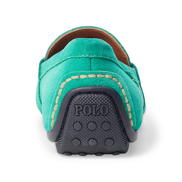 Wildledermokassin Reynold Polo Ralph Lauren in Chroma-Gr&uuml;n 3