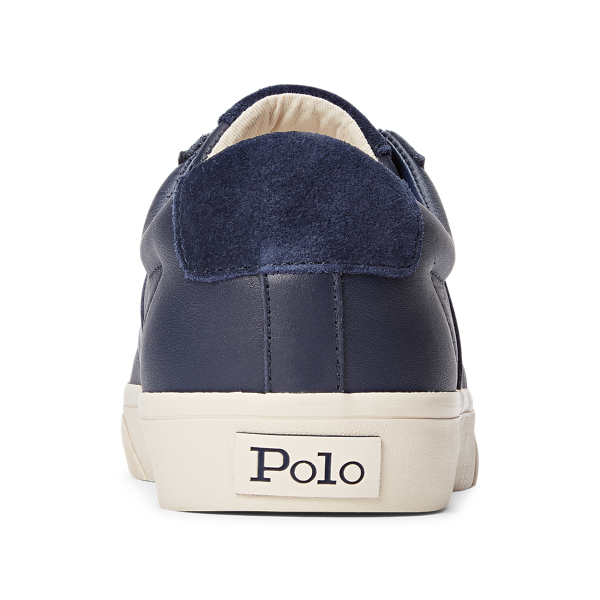 Newport Navy Sayer Calfskin Trainer Polo Ralph Lauren 3