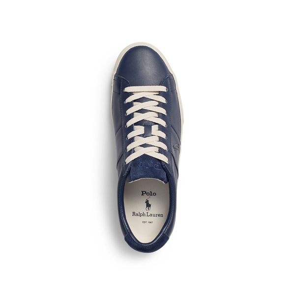 Newport Navy Sayer Calfskin Trainer Polo Ralph Lauren 4