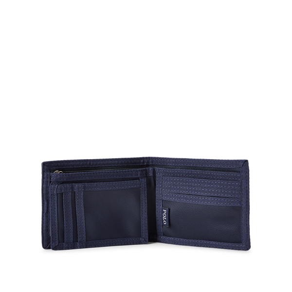 Navy/Yellow/Green Polo Striped Wallet Polo Ralph Lauren 3