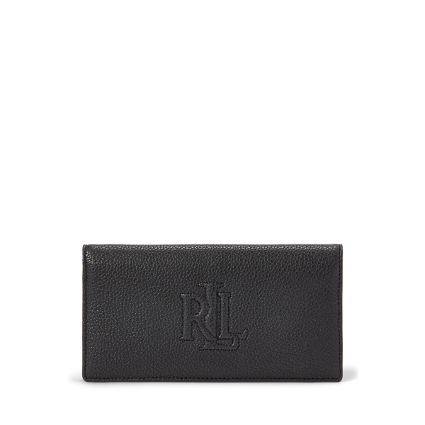 Slim Pebbled Leather Wallet