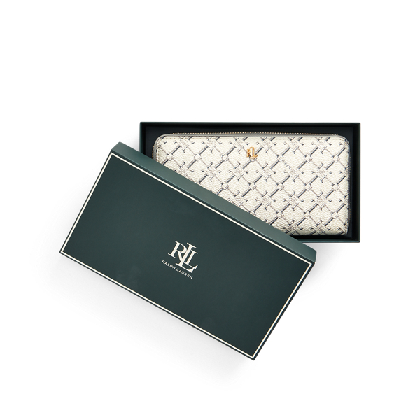 Vanilla Heritage Logo Heritage Continental Wallet Lauren 4