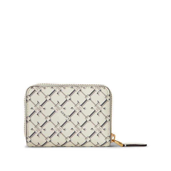 Vanilla Heritage Logo Heritage-Print Zip Wallet Lauren 2